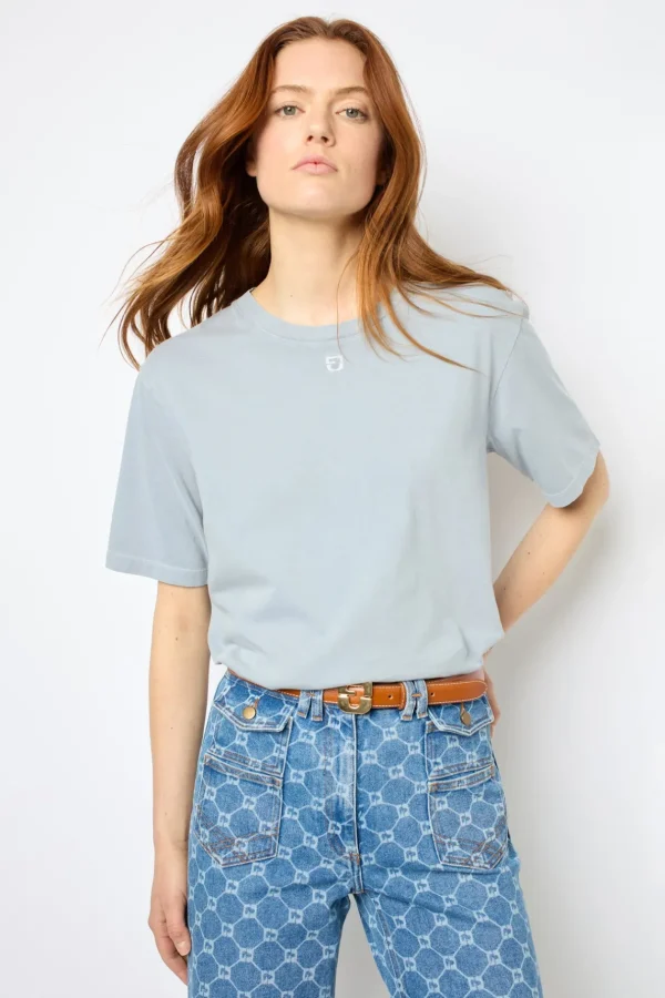 Hot Short sleeves T-shirt with a logo - AZEMIA Tops & T-Shirts
