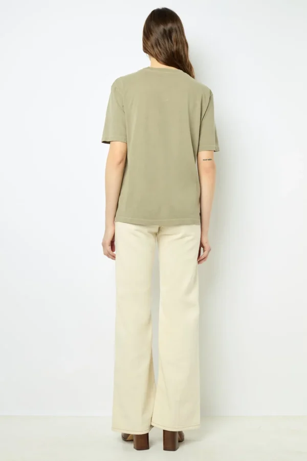 Fashion Short sleeves T-shirt with a logo - AZEMIA Tops & T-Shirts