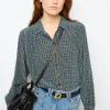 Flash Sale Silk printed shirt - BASTIA Shirts & Blouses
