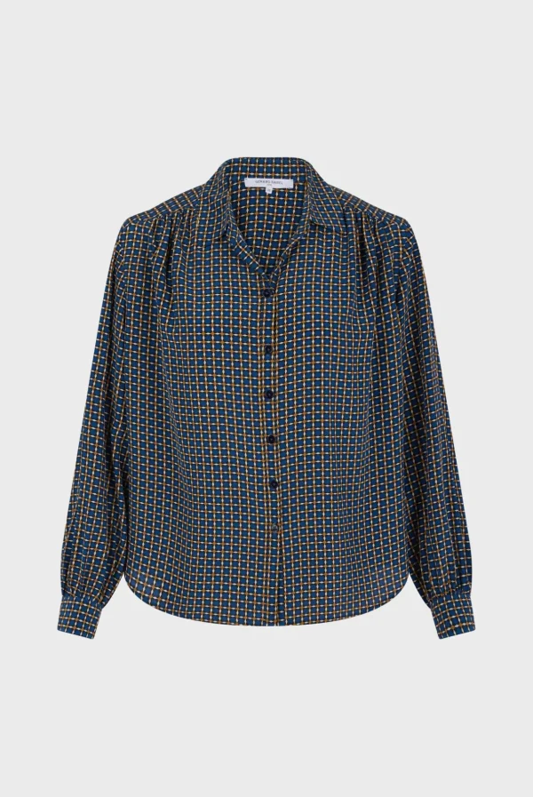 Flash Sale Silk printed shirt - BASTIA Shirts & Blouses