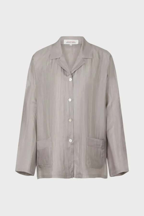 Fashion Silk Pyjama - Light grey Pyjamas & Kimonos