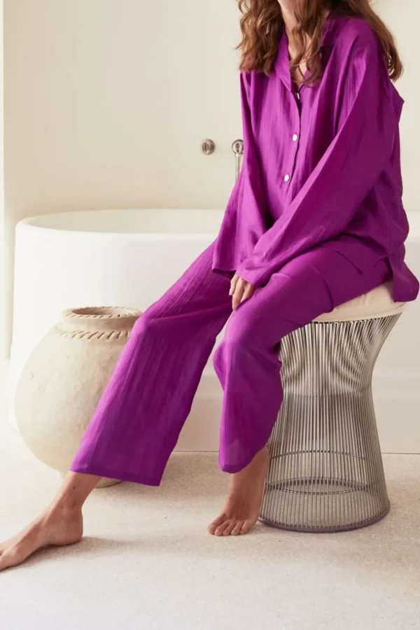 New Silk pyjamas - purple Pyjamas & Kimonos