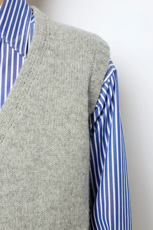 Outlet Sleeveless cardigan - JOSSELYN Knitwear