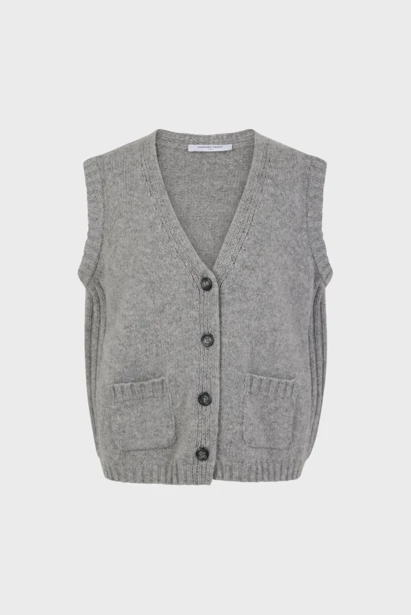 Outlet Sleeveless cardigan - JOSSELYN Knitwear