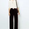 Cheap Smooth velvet pants - NORA Trousers | Suits & Outfits