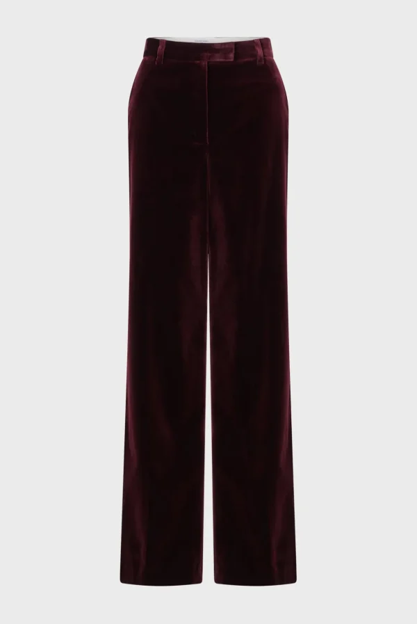 Cheap Smooth velvet pants - NORA Trousers | Suits & Outfits
