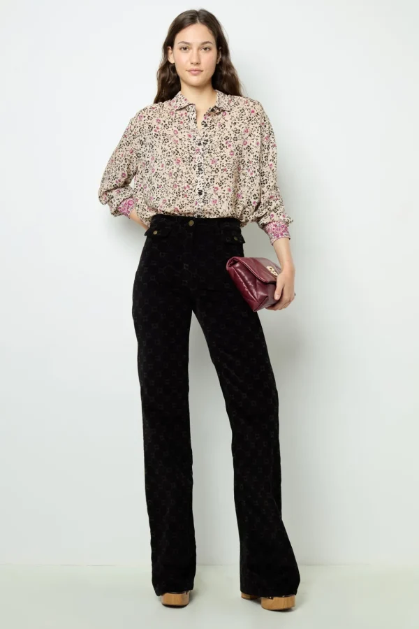 Online Soft floral blouse - BRIANA Shirts & Blouses