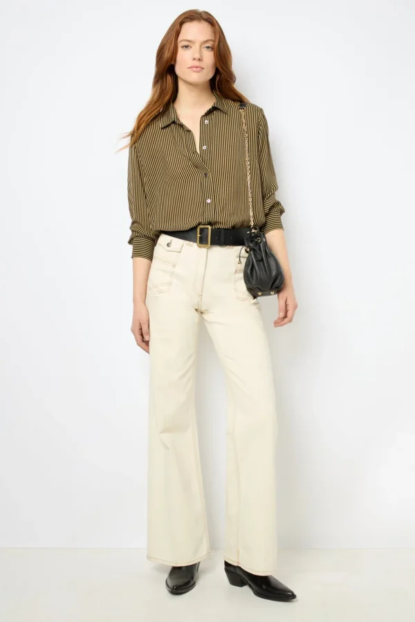 Store Soft striped shirt - CLYDE Shirts & Blouses