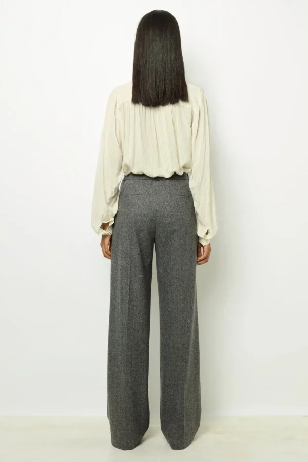 Online Straight cut herringbone pants - NADYGE Trousers | Suits & Outfits