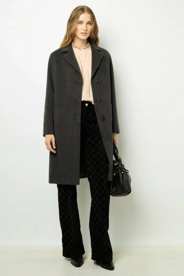 Store Straight cut wool coat - LATHICIA Coats