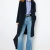 Discount Straight cut wool coat - LATHICIA Coats