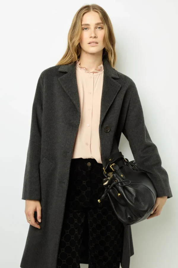 Store Straight cut wool coat - LATHICIA Coats