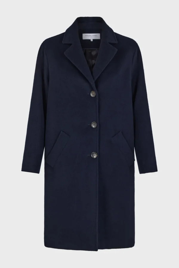 Discount Straight cut wool coat - LATHICIA Coats