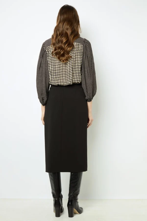 Cheap Straight mid-length skirt - CLAIRVIE Skirts