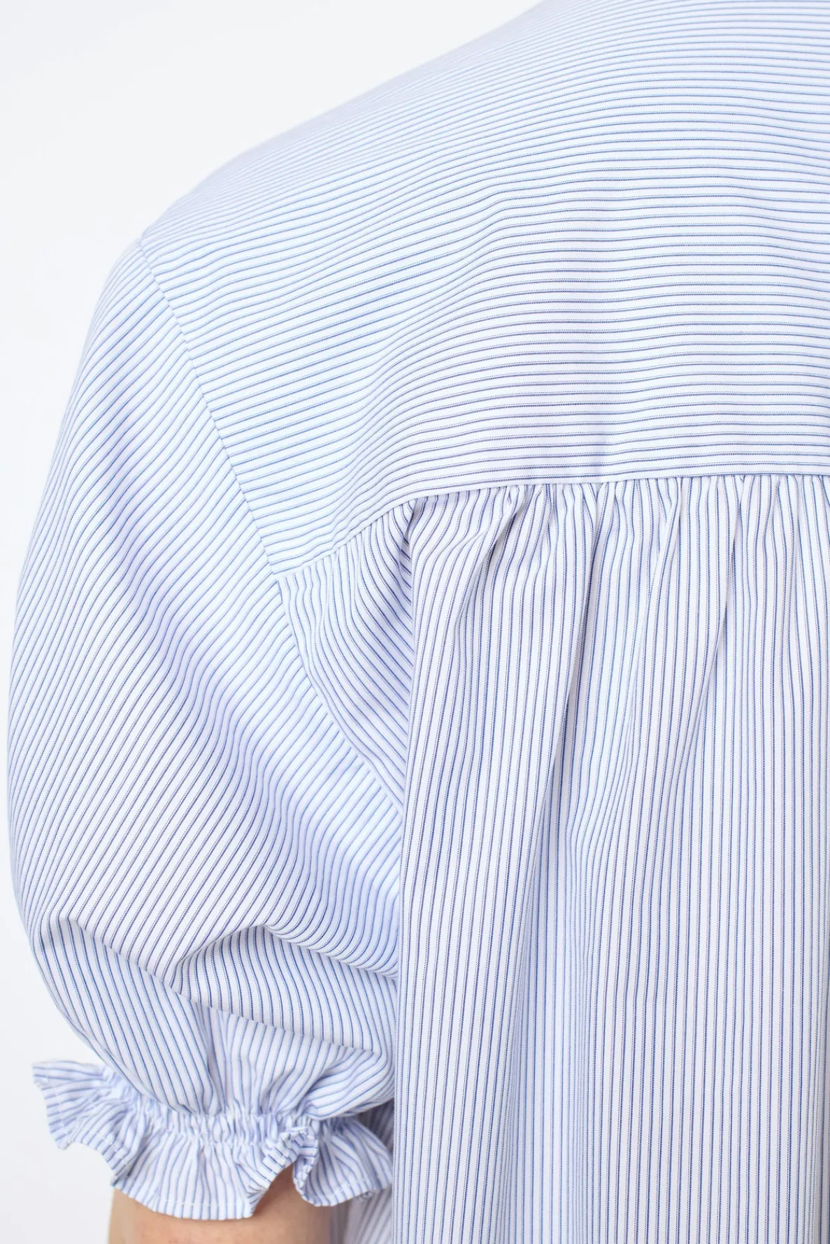 striped_popelin_blouse__b_3.webp Best Striped popelin blouse - BAO Shirts & Blouses
