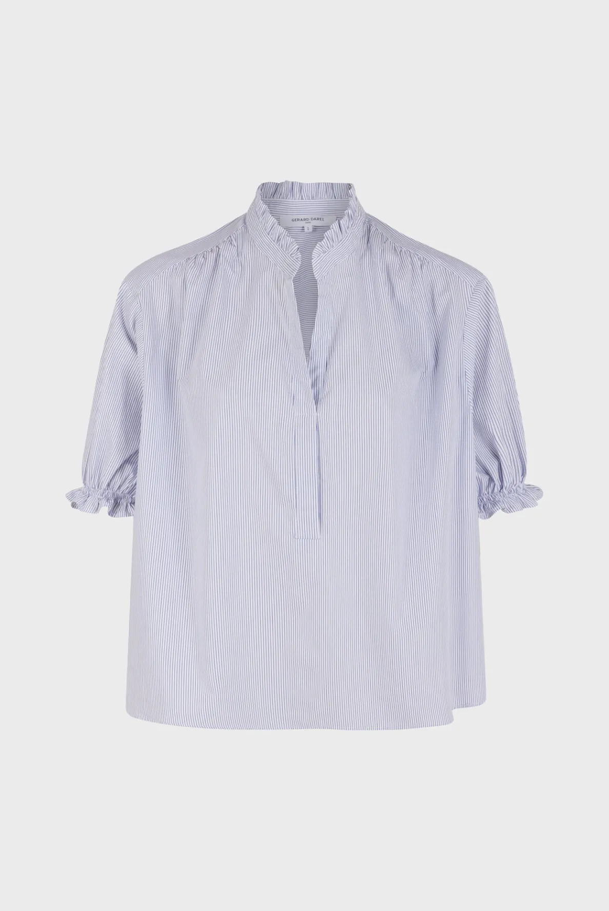 striped_popelin_blouse__b_4.webp Best Striped popelin blouse - BAO Shirts & Blouses