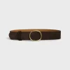Outlet Suede leather belt - PALOMA Belts