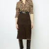 Best Suede straight skirt - CHARLIE Leather & Pelts