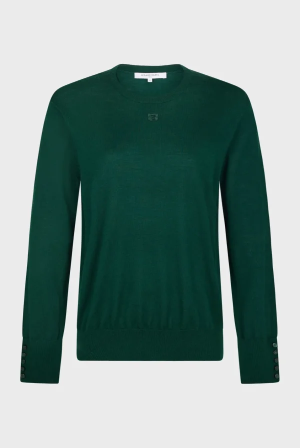 Best Sweater in fine wool with round neck - JADE Knitwear