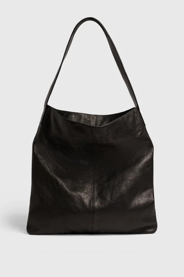 Best Totebag in washed sheep leather - LADY Handbag