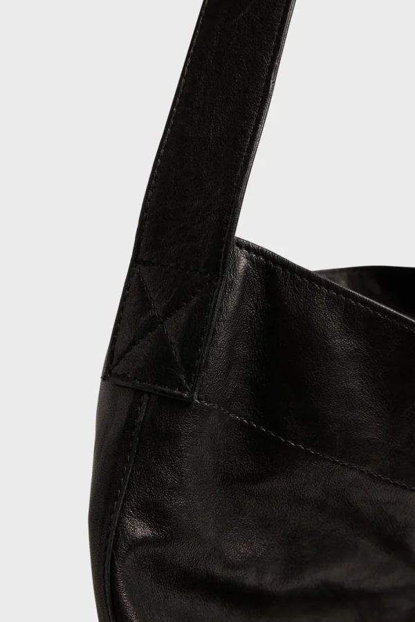 Best Totebag in washed sheep leather - LADY Handbag