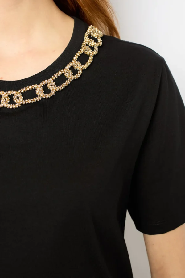 Best T-shirt with a chain - AGNES Tops & T-Shirts