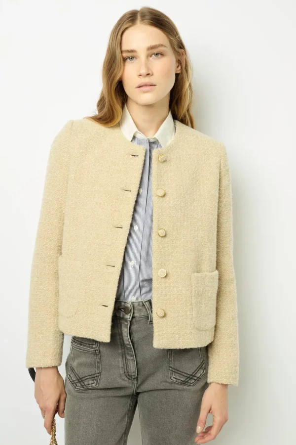 Clearance Tweed jacket with lurex - MALIA Jackets