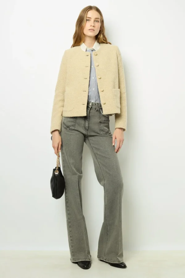 Clearance Tweed jacket with lurex - MALIA Jackets