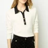 Store Two-tone cotton polo shirt - ALFREDINE Tops & T-Shirts