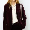 Best Velvet straight blazer - MAEVA Jackets | Suits & Outfits