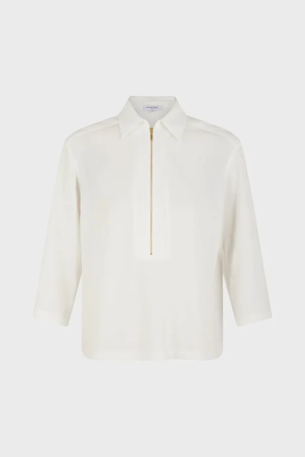 Online Velvet straight blazer - MAEVA Shirts & Blouses