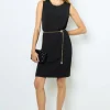 Sale Waisted dress with gold chain - SAYANNA Dresses