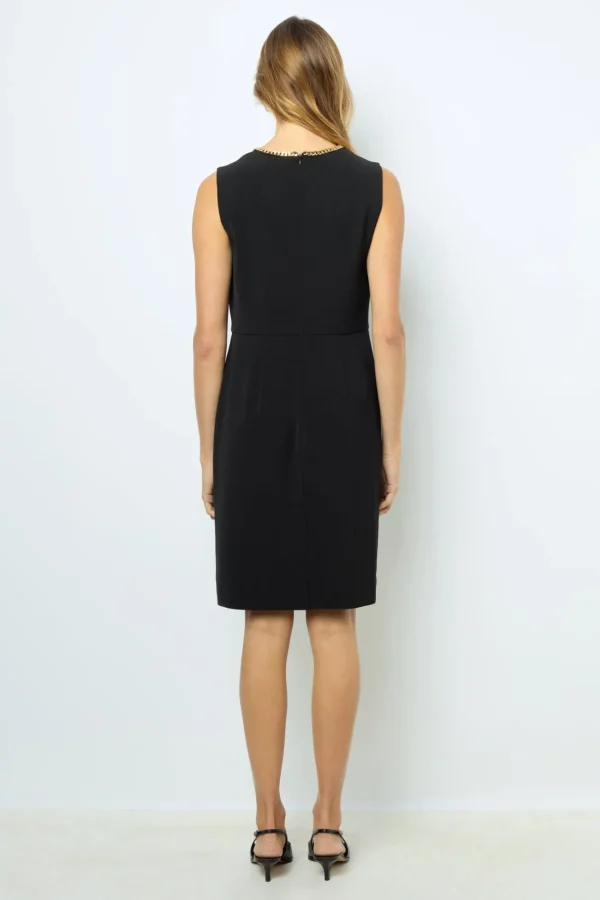 Sale Waisted dress with gold chain - SAYANNA Dresses