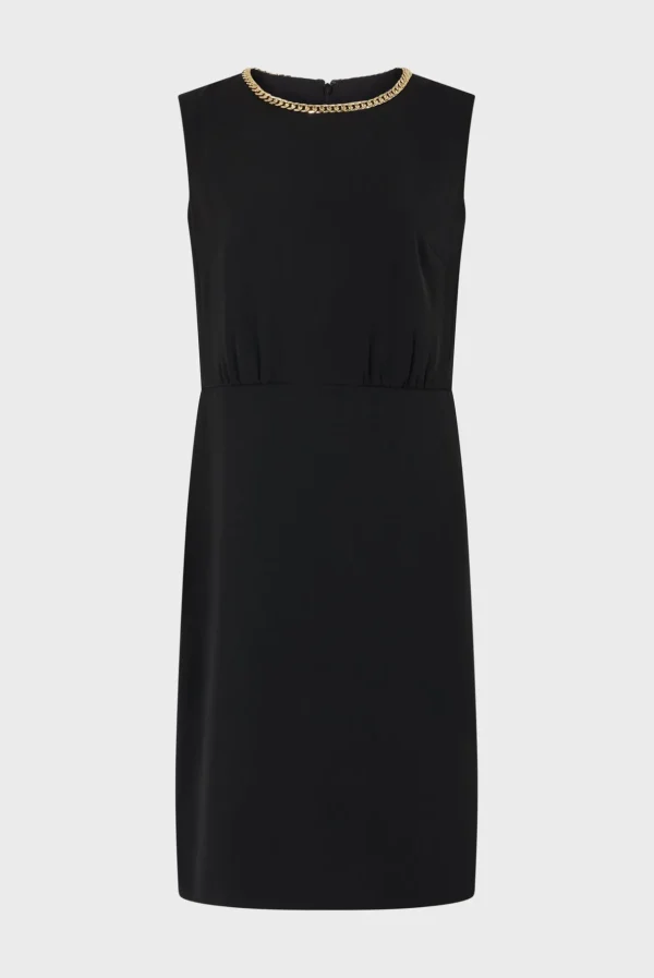 Sale Waisted dress with gold chain - SAYANNA Dresses