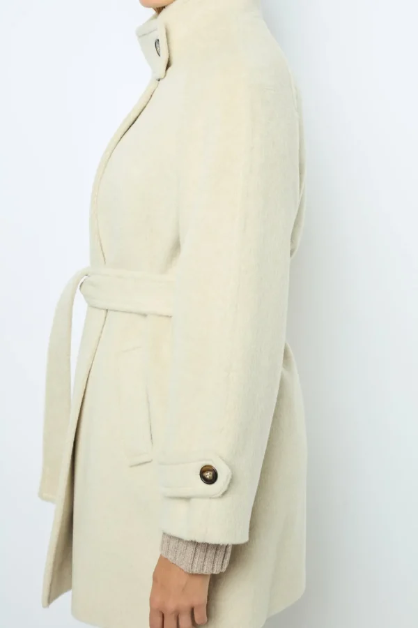 Best Sale Waisted mid-length coat - LOUISE Coats