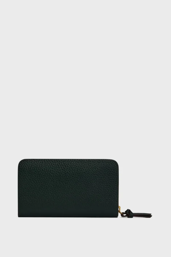 Flash Sale Wallet in leather metallic inside - WALLET Leather Goods