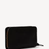 Best Walletin grainy leather metallic inside- WALLET Leather Goods