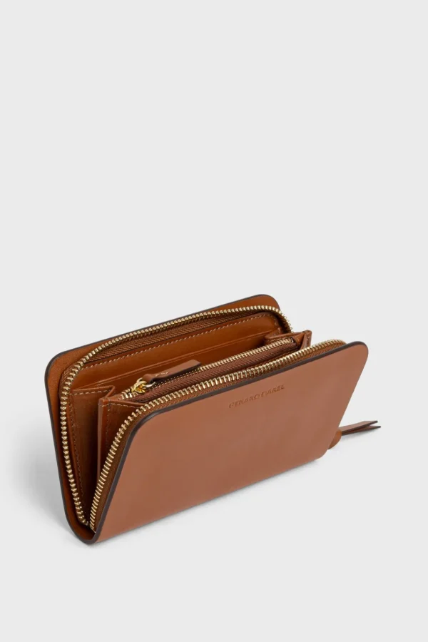 Sale Walletin plain leather - WALLET Leather Goods