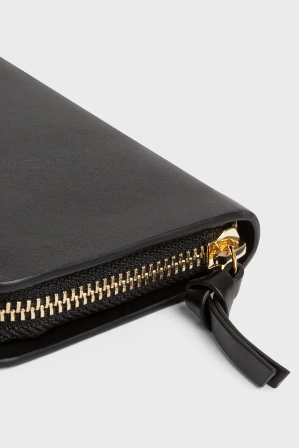 Best Sale Walletin plain leather - WALLET Leather Goods