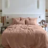 Discount Washed linen duvet cover - antique rose Duvet Covers