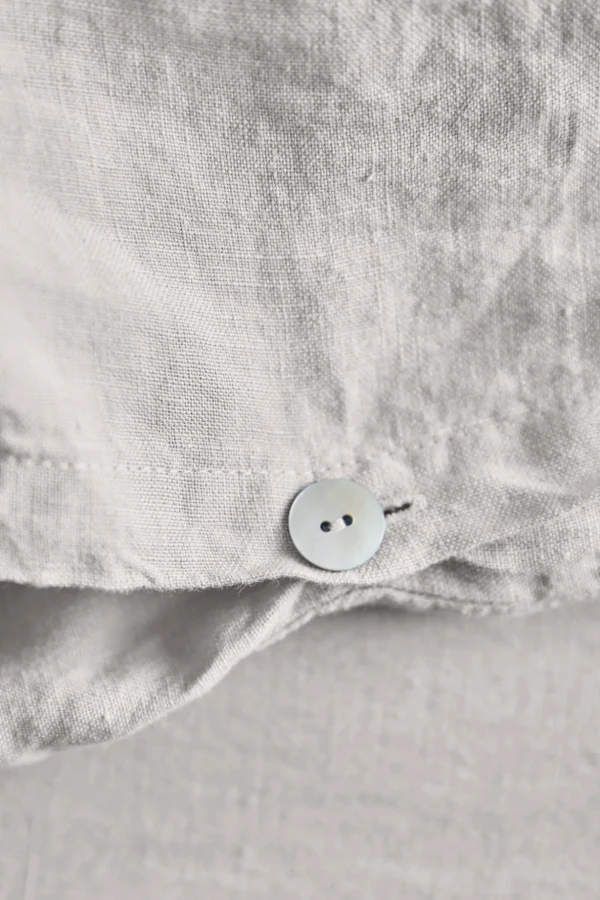 Fashion Washed linen duvet cover - pearl grey Duvet Covers