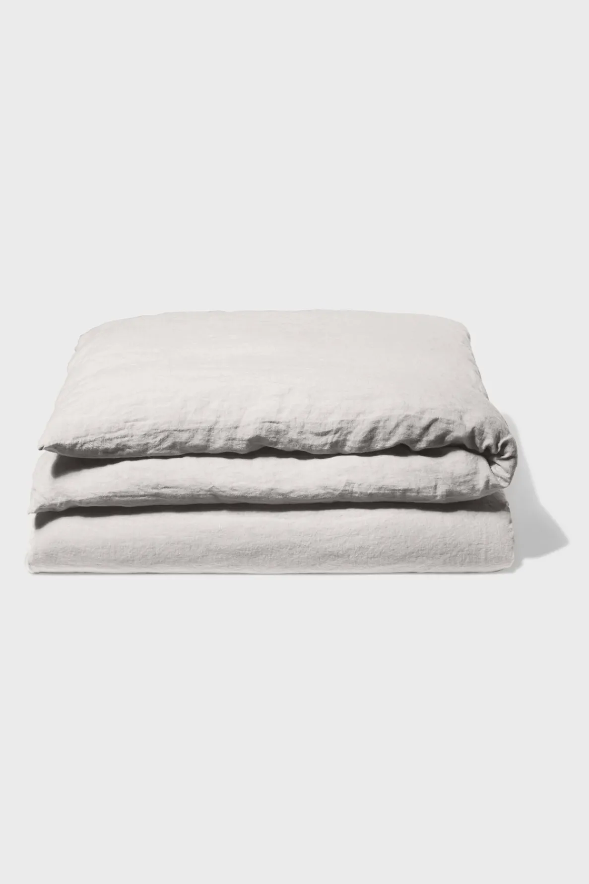 washed_linen_duvet_cover__3-4.webp Fashion Washed linen duvet cover - pearl grey Duvet Covers
