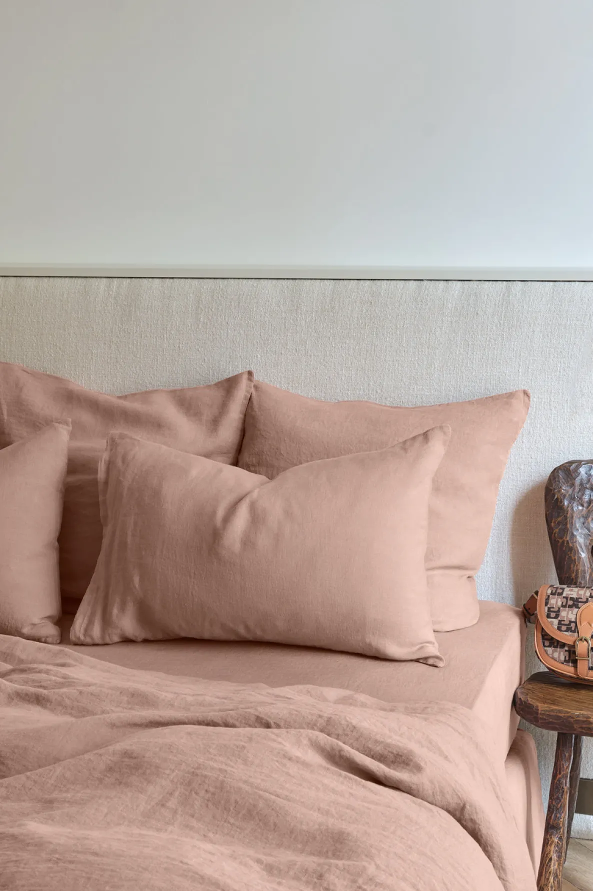 washed_linen_pillowcase___1-2.webp Shop Washed linen pillowcase - antique rose Pillow Cases