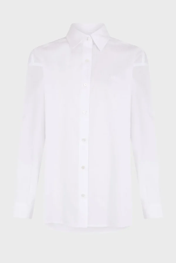 Store White poplin shirt Shirts & Blouses