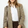 New Wide check jacket - MANUELLE Jackets