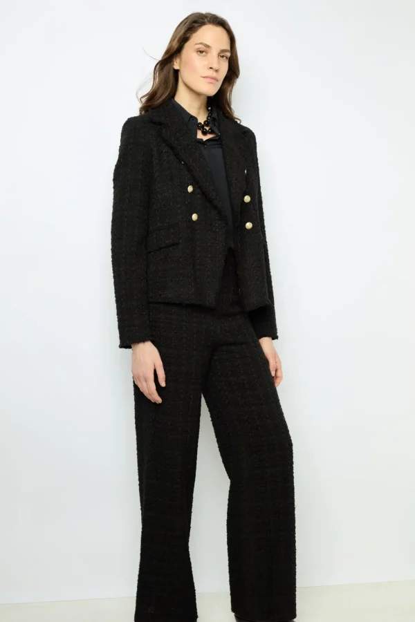 Discount Wide-leg tweed pants - NADINE Trousers