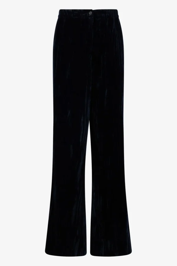 Discount Wide-leg velvet pants - NORIA Trousers | Suits & Outfits