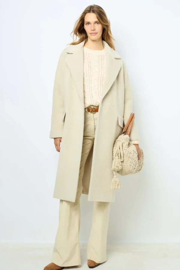 Best Sale Wool and alpaca overcoat - LORIANNE Coats