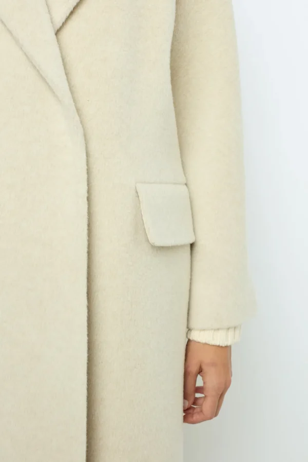 Best Sale Wool and alpaca overcoat - LORIANNE Coats
