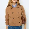 Best Wool and cashmere double-breasted cardigan - JIHANNE Knitwear